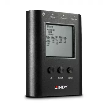 HDMI-signaalianalysaattori ja -generaattori Lindy HDMI 2.0 18G