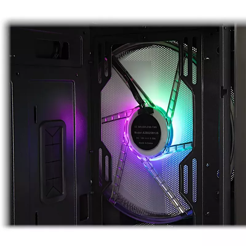 PC-kotelo Inter-Tech IT-3503 Airstream Tower musta