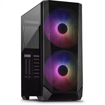 PC-kotelo Inter-Tech IT-3503 Airstream Tower musta