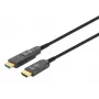HDMI–Micro-HDMI-kaapeli Manhattan 30m 4K@60Hz aktiivinen kullattu