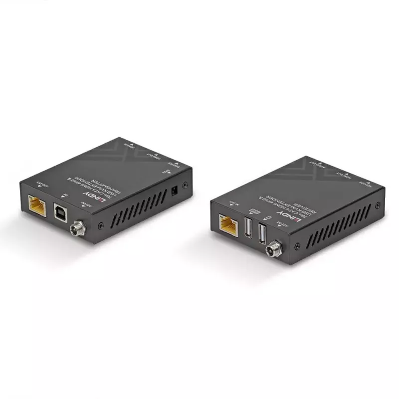 Lindy 70m Cat.6 HDMI 4K60, USB ja audio KVM-jatko