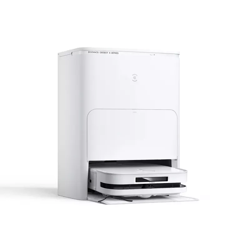 Imurobotti Ecovacs DEEBOT X5 OMNI pussiton valkoinen 0,25 L 67,9 dB