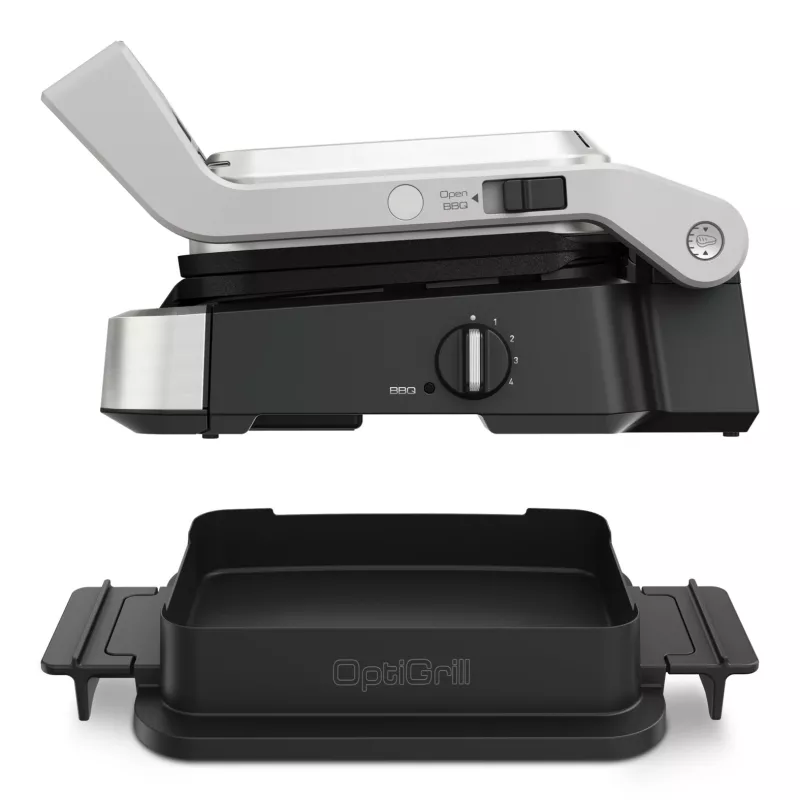 Kontaktigrilli Tefal OptiGrill 4in1 GC774D ruostumaton teräs 2100W