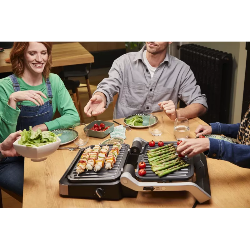 Kontaktigrilli Tefal OptiGrill 4in1 GC774D ruostumaton teräs 2100W