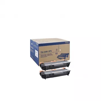 Värikasetti Brother TN3380 2PK 12000 sivua musta