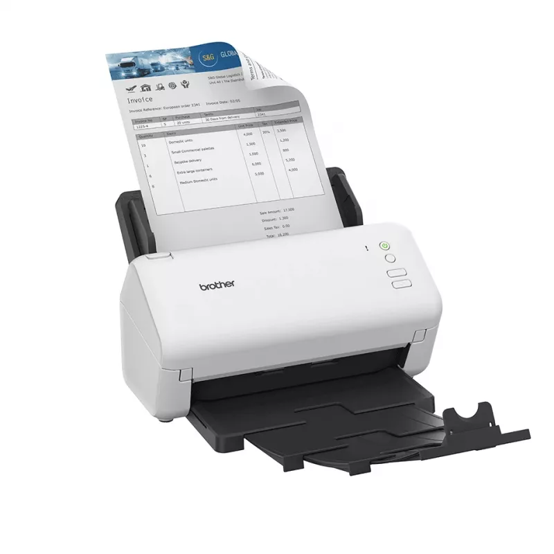 Brother ADS-4100 skanneri ADF-skanneri 600 x 600 DPI A4 musta, valkoinen