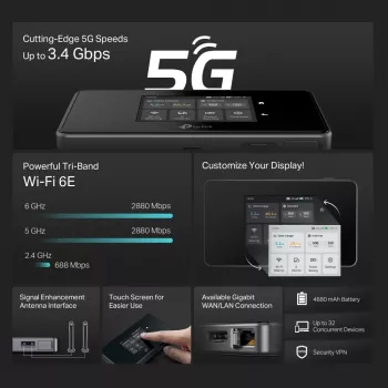 TP-Link M8550(EU) matkapuhelinverkkolaite matkapuhelinverkkoreititin