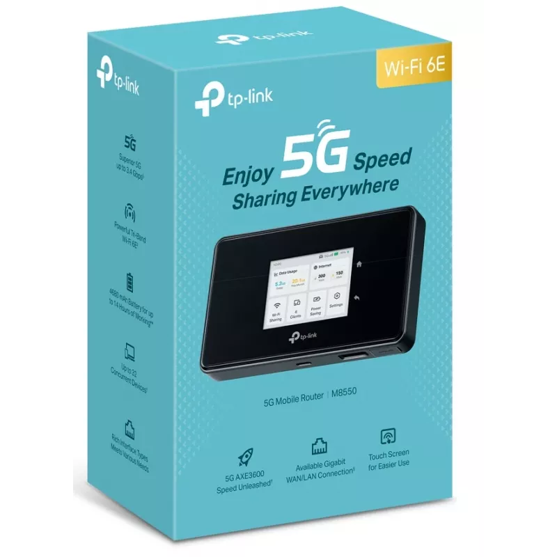 TP-Link M8550(EU) matkapuhelinverkkolaite matkapuhelinverkkoreititin