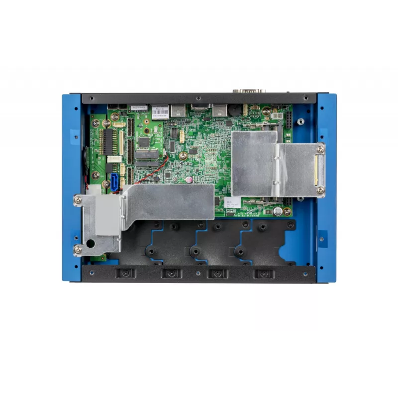 Shuttle BPCAL02-i7 teollisuus-box-PC, Core i7-1255U, 2x SO-DIMM, 2x LAN, 1x COM, 1x HDMI, 4x USB, tuuletinless, 24/7 jatkuva käyttö