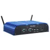 Shuttle BPCAL02-i7 teollisuus-box-PC, Core i7-1255U, 2x SO-DIMM, 2x LAN, 1x COM, 1x HDMI, 4x USB, tuuletinless, 24/7 jatkuva käyttö