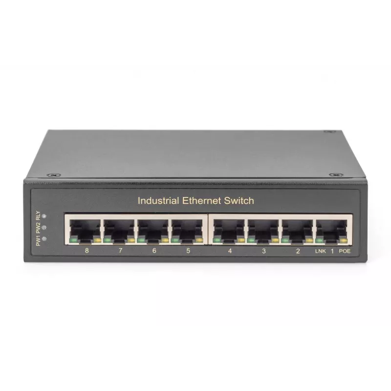 Hallitsematon kytkin Digitus DN-651108 8 porttia Gigabit Ethernet
