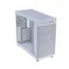 ASUS PRIME AP303 TG 90DC00V3-B39010 Midi Tower -tietokonekotelo, ATX/Micro-ATX, karkaistu lasi, 2x USB 3.2, ilman virtalähdettä, valkoinen