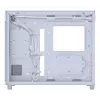 ASUS PRIME AP303 TG 90DC00V3-B39010 Midi Tower -tietokonekotelo, ATX/Micro-ATX, karkaistu lasi, 2x USB 3.2, ilman virtalähdettä, valkoinen