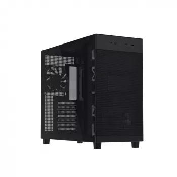 ASUS PRIME AP303 TG musta, PC, musta, micro ATX, Mini-ITX, ATX, 16,5 cm, 36 cm, 18 cm