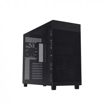ASUS PRIME AP303 TG musta, PC, musta, micro ATX, Mini-ITX, ATX, 16,5 cm, 36 cm, 18 cm