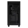 ASUS PRIME AP303 TG 90DC00V0-B39010 Midi Tower -tietokonekotelo, ATX/Micro-ATX/Mini-ITX, karkaistu lasi, 2x USB 3.2, ilman virtalähdettä, musta