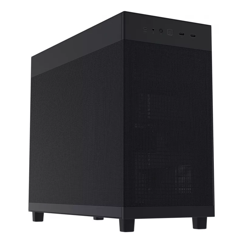 PC-kotelo ASUS Prime AP303 Mesh Midi Tower — ATX, tukee GPU 36 cm, CPU-jäähdytin 165 mm, USB-A 2×, USB-C 1