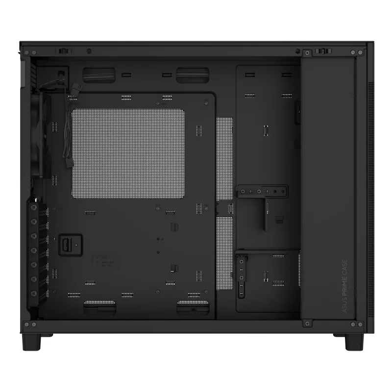 PC-kotelo ASUS Prime AP303 Mesh Midi Tower — ATX, tukee GPU 36 cm, CPU-jäähdytin 165 mm, USB-A 2×, USB-C 1