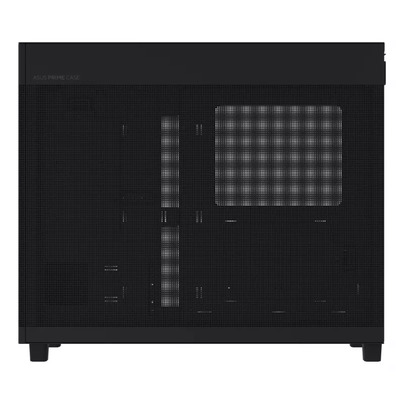 PC-kotelo ASUS Prime AP303 Mesh Midi Tower — ATX, tukee GPU 36 cm, CPU-jäähdytin 165 mm, USB-A 2×, USB-C 1