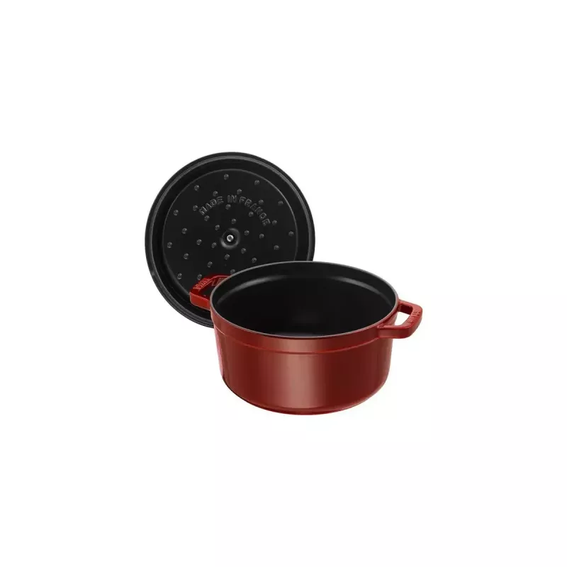 Pyöreä valurautapata Staub La Cocotte 6,7 l, halkaisija 28 cm