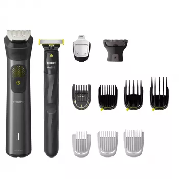 Philips hiustenleikkuukone MG9540/15 — 0,2–20 mm, 120 minuutin käyttöaika, sisäänrakennettu Li-Ion-akku, märkä- ja kuivakäyttö, sisältää OneBlade
