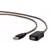 GEMBIRD aktiivinen USB 2.0 -jatkokaapeli, 10 m - musta