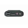 KVM-kytkin ATEN CS22DP-AT 2-porttinen USB DisplayPort, 4K@30Hz, USB-A-konsoli, ääni, 1,2 m kaapeli