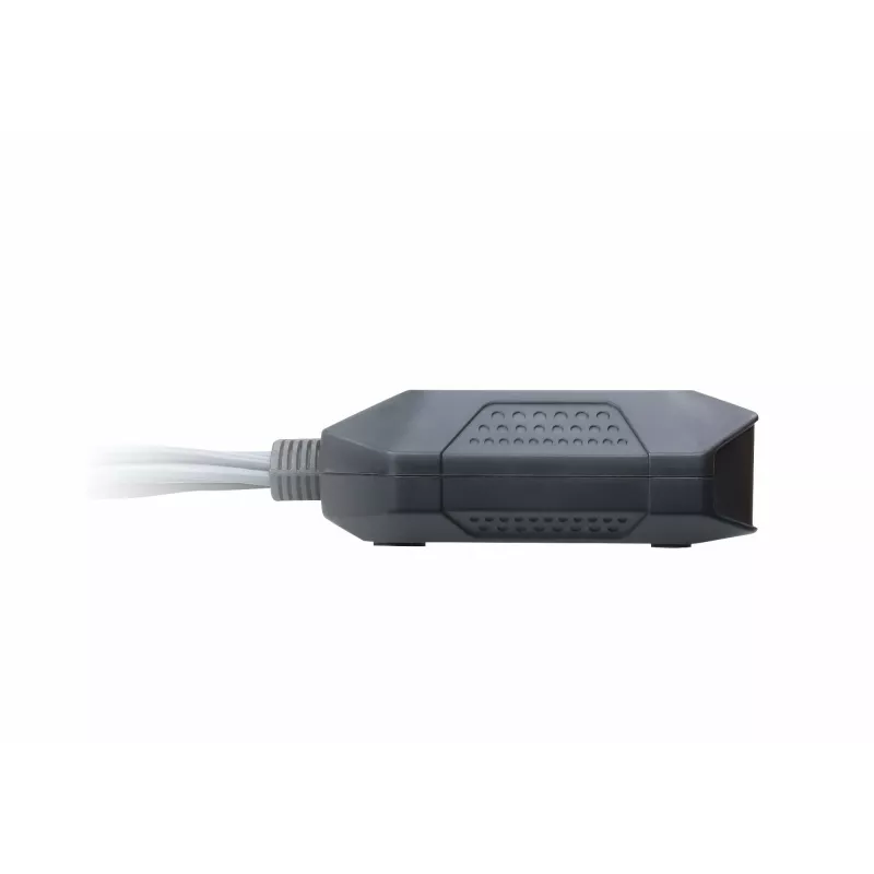 KVM-kytkin ATEN CS22DP-AT 2-porttinen USB DisplayPort, 4K@30Hz, USB-A-konsoli, ääni, 1,2 m kaapeli