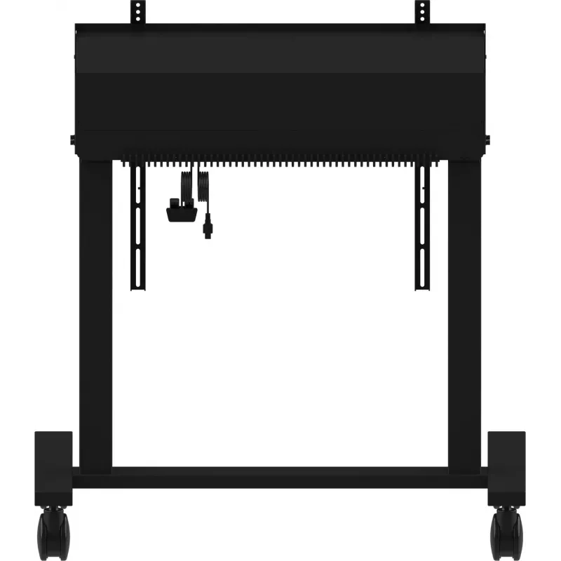 iiyama MD-CAR2031-B1 sähkökäyttöinen lattianostin pyörillä näytöille 55–105 tuumaa, enint. 120 kg, VESA 800x600, korkeus 850–1800 mm, musta