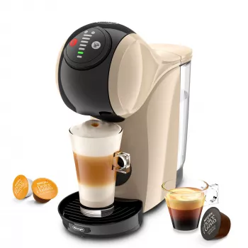 Kapselikahvikeittokone De’Longhi Genio S – 0,8 l vesisäiliö, 15 bar, työtaso, taupe