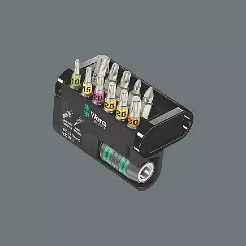 Wera 05073641001 Bit-Check 12 Wood TORX HF 1 SB kärkisarja