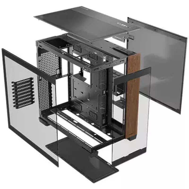 PC-kotelo Antec C8 Wood Full Tower musta