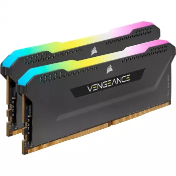 CORSAIR keskusmuisti 16GB DDR4 3200MHz C16 (2x8GB) Vengeance RGB Pro musta