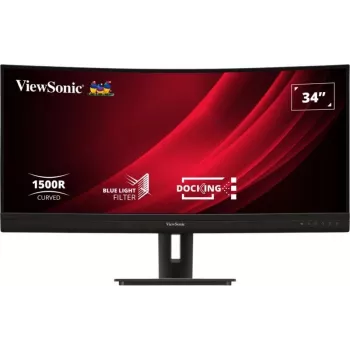 Viewsonic VG3456C tietokonenäyttö 86,4 cm (34 tuuman) 3440 x 1440 pikseliä UltraWide Quad HD LED musta