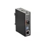 D-Link 100/1000 Mbit/s SFP-teollinen mediakonvertteri käyttölämpötila -40 - 70 °C