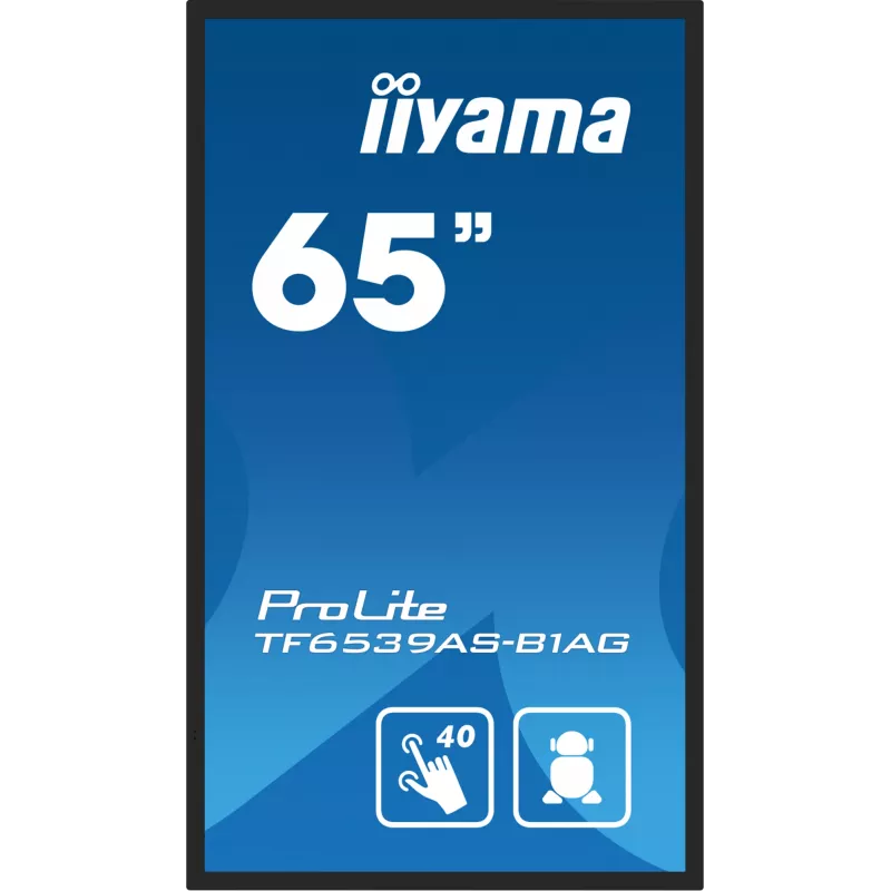 Digitaalinen mainosnäyttö iiyama TF6539AS-B1AG 64,5