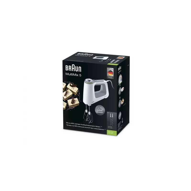 Braun HM5100 Multimix 5 käsivatkain 750 W harmaa, valkoinen