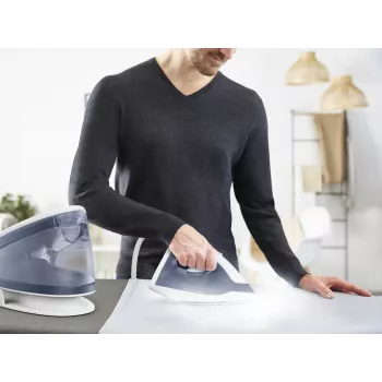 Tefal Express Optimal SV4110 2200 W 1,2 L keramiikka Express Glide sininen, valkoinen