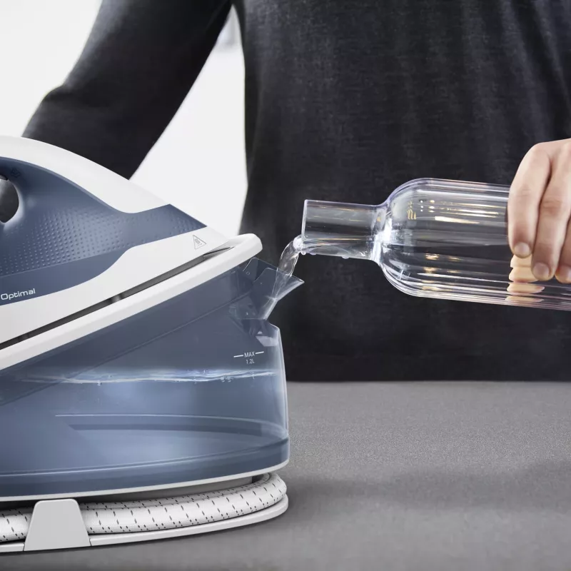 Tefal Express Optimal SV4110 2200 W 1,2 L keramiikka Express Glide sininen, valkoinen