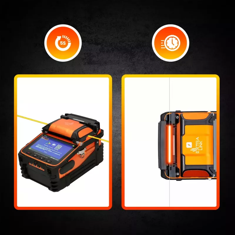 Fuuriosplissauslaite Extralink AI-9 7800mAh akku LED-valo LCD 5,1
