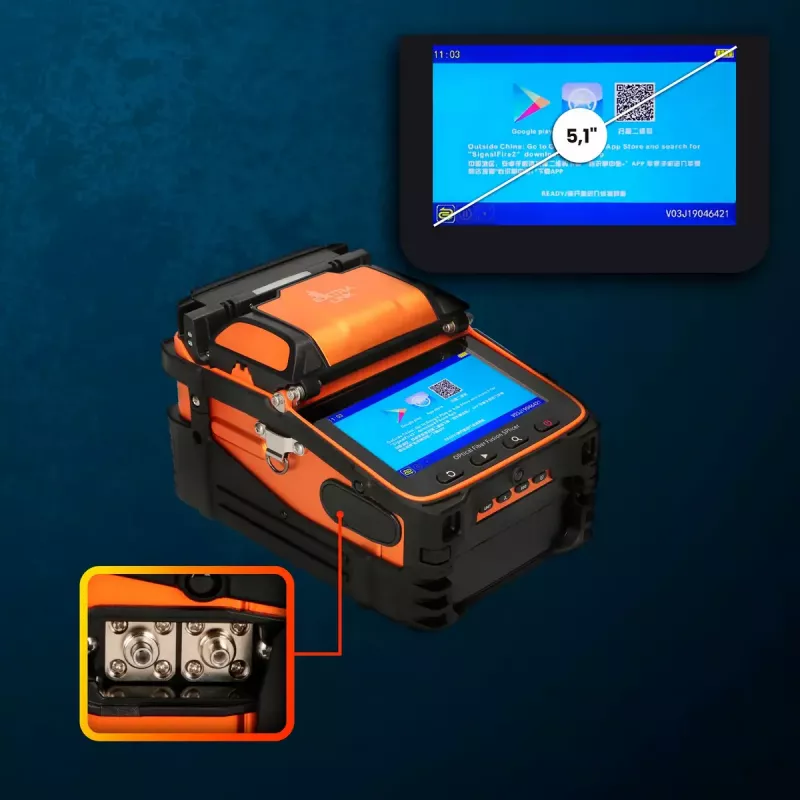 Fuuriosplissauslaite Extralink AI-9 7800mAh akku LED-valo LCD 5,1