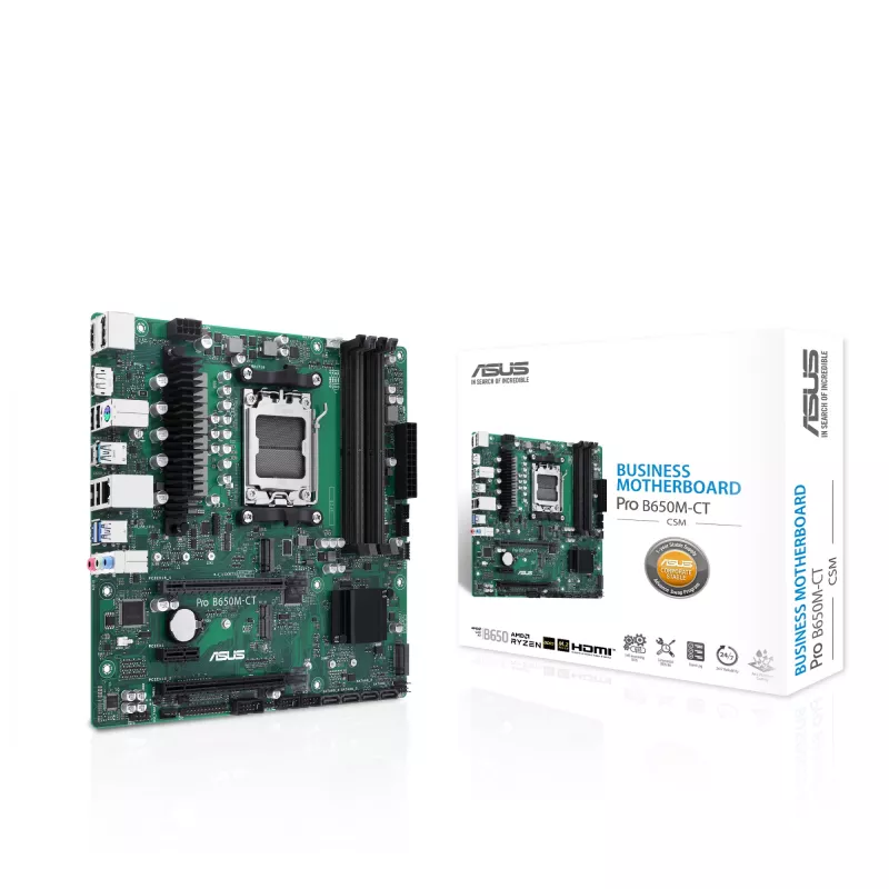 Emolevy ASUS PRO B650M-CT-CSM AMD B650 Socket AM5 micro ATX