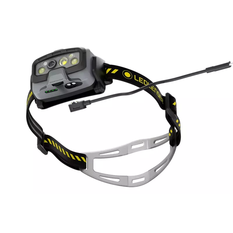 Ledlenser HF8R Work otsalamppu, LED, musta