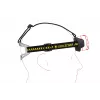 Ledlenser HF8R Work otsalamppu, LED, musta