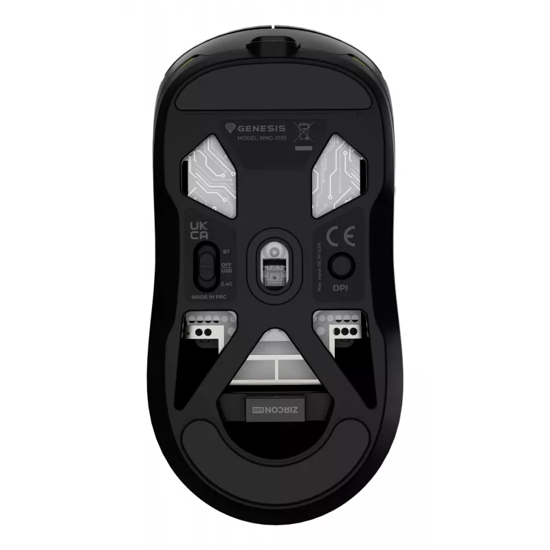 GENESIS NMG-2193 pelihiiri molempikätinen Bluetooth + USB Type-C optinen 26000 DPI