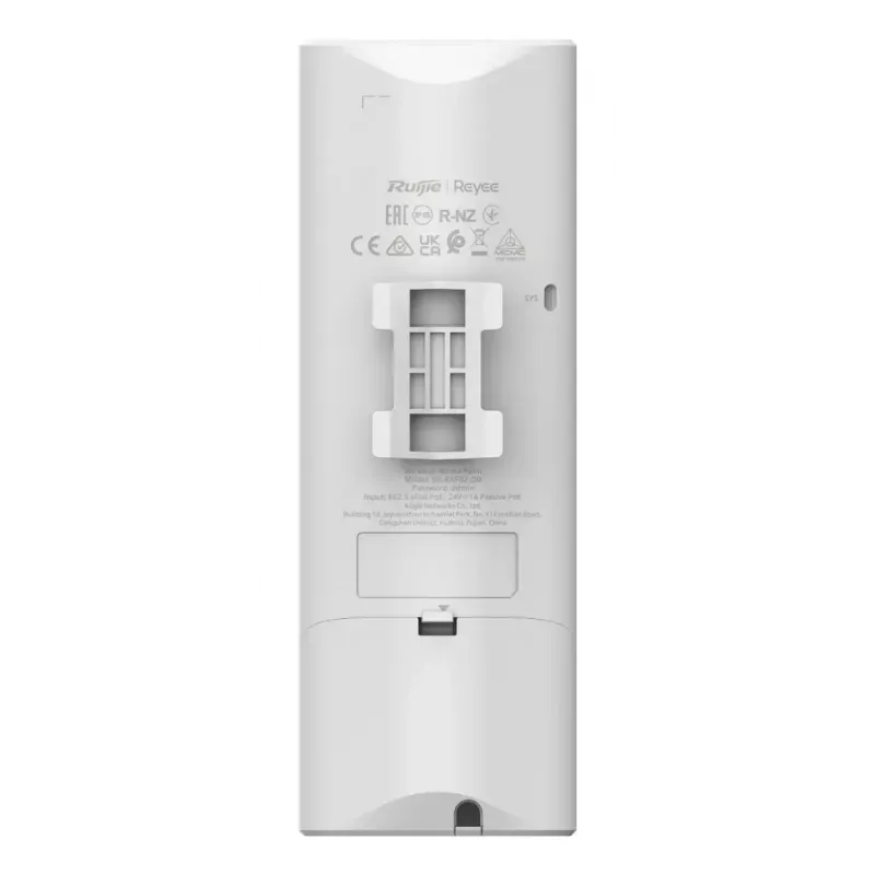 Ruijie Reyee RG-RAP62-OD langaton ulkotukiasema, Wi-Fi 6, AX3000, kaksikaistainen, 1774 Mbps, PoE, Cloud, valkoinen