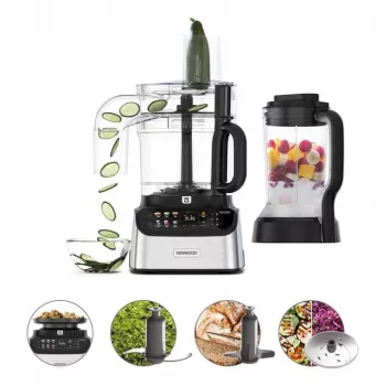 Kenwood MultiPro OneTouch -yleiskone 1 000 W 3 L musta, ruostumaton teräs, integroitu vaaka