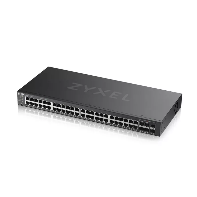 Zyxel GS2220-50-EU0101F verkkokytkin Managed L2 Gigabit Ethernet (10/100/1000) musta
