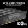 DIMM 96 GB DDR5-6000 (2x 48 GB) Dual-kit, muisti musta, CMK96GX5M2B6000C30, Vengeance, INTEL XMP