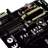 SilverStone SST-ECM20 M.2 SATA -tallennuskontrollerikortti, 2x M.2 sisäinen, 32 Gbit/s